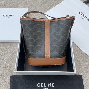 セリーヌ バケツ型トートバッグ