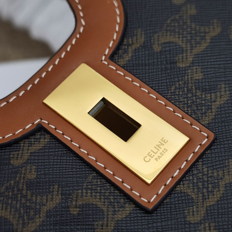 最高級セリーヌスーパーコピー セリーヌバッグコピー カバ 16(セーズ) 112583FEI.04LU タン カーフスキン セリーヌ トートバッグ 人気 - 画像 (6)