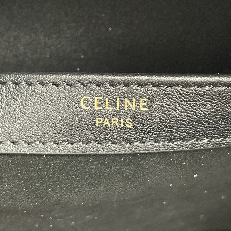 最高級セリーヌスーパーコピー セリーヌバッグコピー カバ ドローストリング キュイル トリオンフ 199973ENY.38NO ブラック セリーヌ トートバッグ 人気 - 画像 (3)