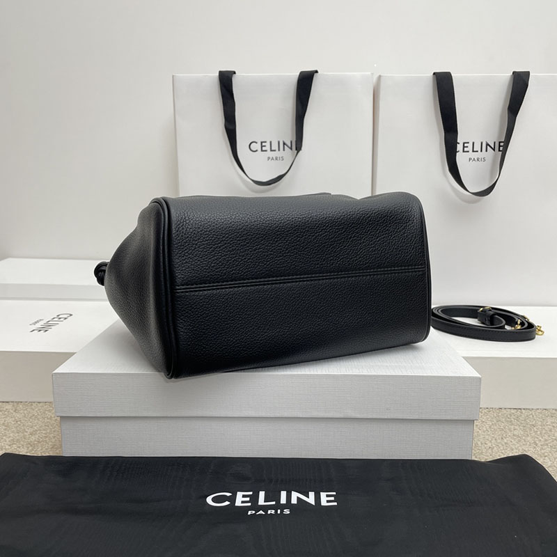 最高級セリーヌスーパーコピー セリーヌバッグコピー スモール カバ ドローストリング キュイル トリオンフ 111013ENY.38NO ブラック セリーヌ トートバッグ 人気 - 画像 (7)