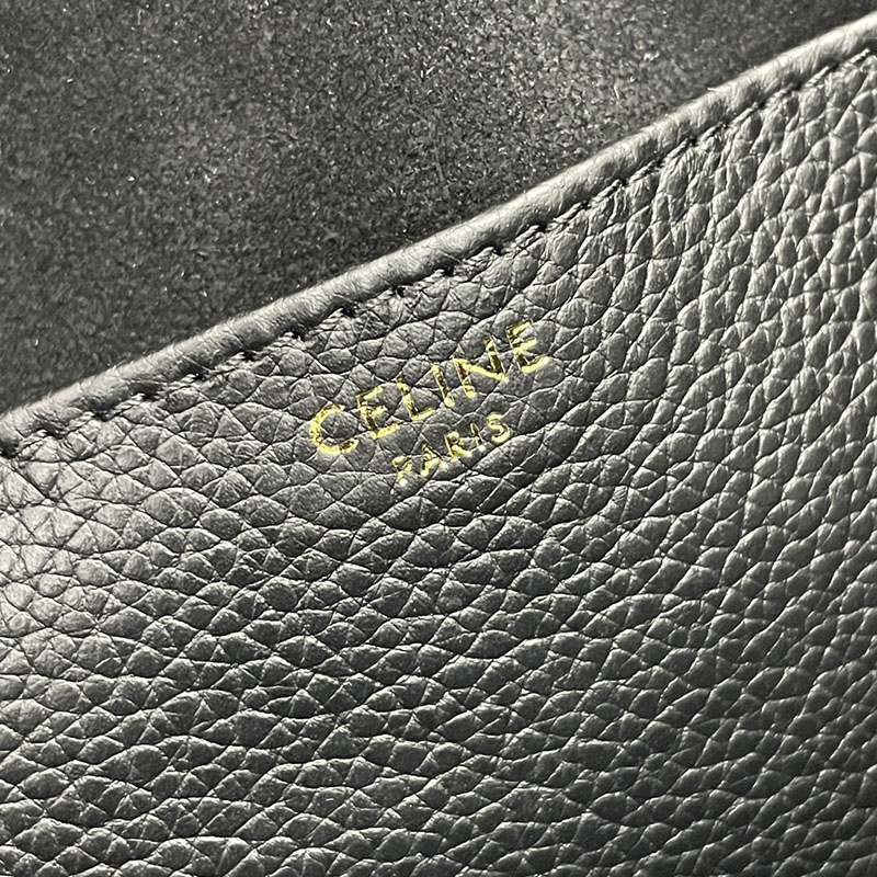 最高級セリーヌスーパーコピー セリーヌバッグコピー スモール カバ ドローストリング キュイル トリオンフ 111013ENY.38NO ブラック セリーヌ トートバッグ 人気 - 画像 (3)