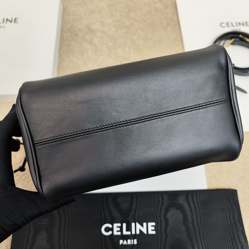 最高級セリーヌスーパーコピー セリーヌバッグコピー スモール カバ ドローストリング キュイル トリオンフ 111013ENY.38NO ブラック セリーヌ トートバッグ ミニ - 画像 (7)