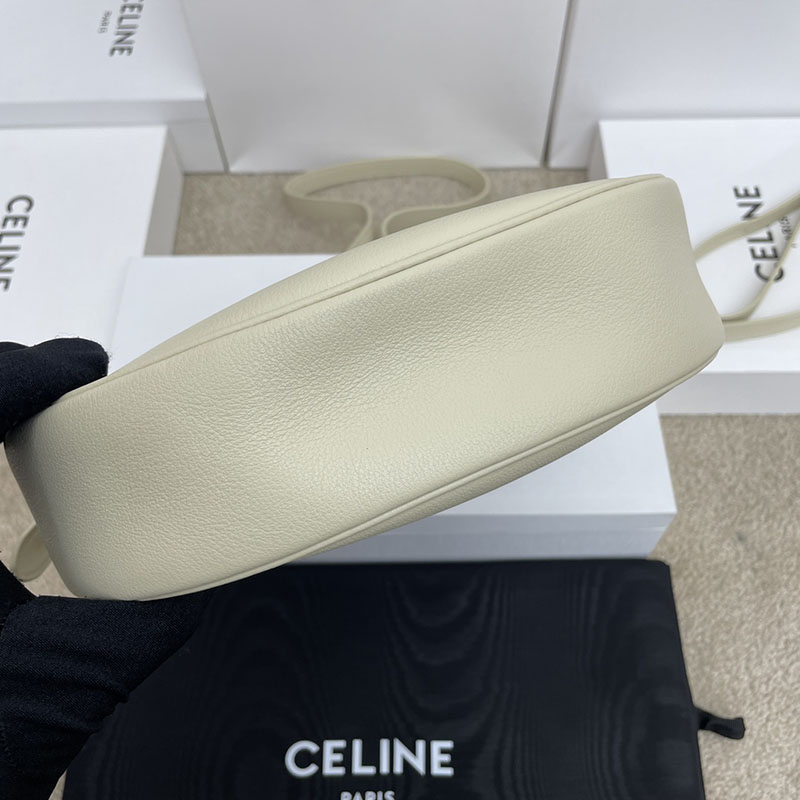 最高級セリーヌスーパーコピー セリーヌバッグコピー スモール エロイズ キュイル トリオンフ バッグ 117253FLH.00WC ホワイトコットン セリーヌ ホーボーバッグ 新作 2025 - 画像 (7)