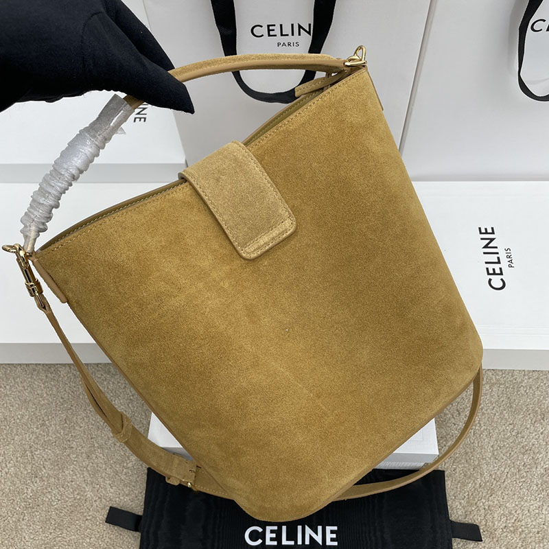 最高級セリーヌスーパーコピー セリーヌバッグコピー ミディアム ルイーズ バッグ 116613FX9.11PO ポレン セリーヌ セーズバケット 使い勝手 - 画像 (9)