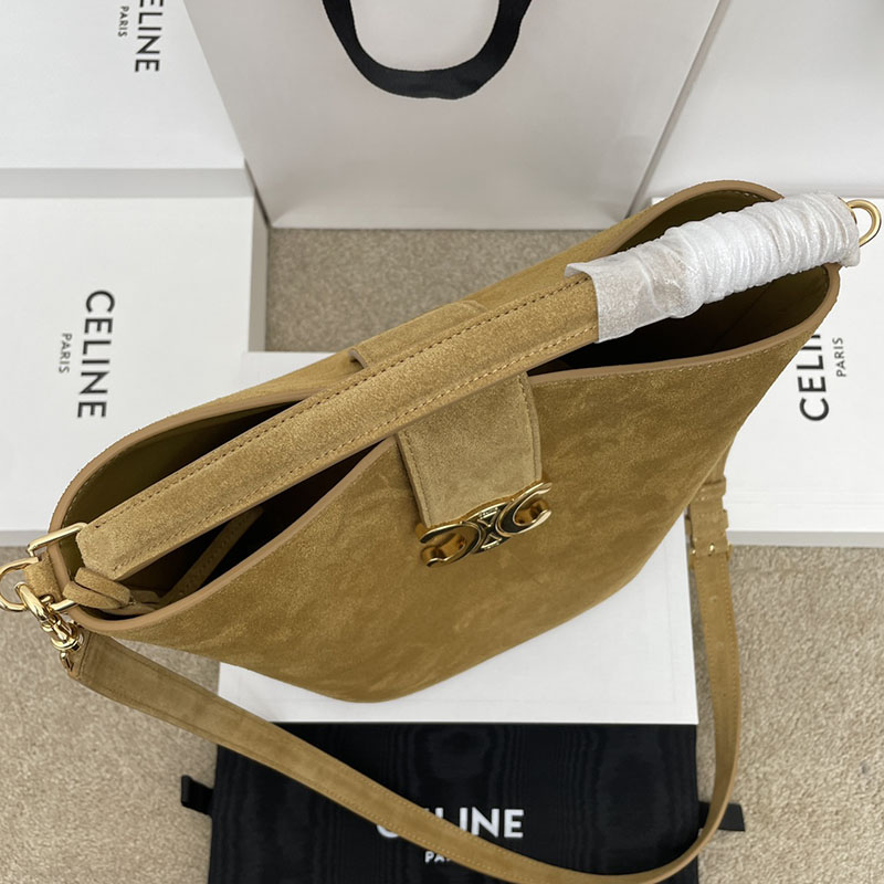 最高級セリーヌスーパーコピー セリーヌバッグコピー ミディアム ルイーズ バッグ 116613FX9.11PO ポレン セリーヌ セーズバケット 使い勝手 - 画像 (3)