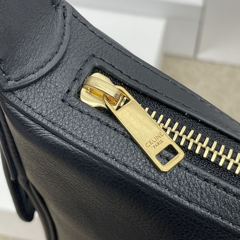 最高級セリーヌスーパーコピー セリーヌバッグコピー スモール エロイズ キュイル トリオンフ バッグ 117253FLH.38NO ブラック セリーヌ トートバッグ 人気 - 画像 (6)