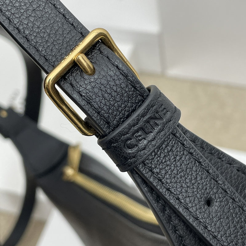 最高級セリーヌスーパーコピー セリーヌバッグコピー スモール エロイズ キュイル トリオンフ バッグ 117253FLH.38NO ブラック セリーヌ トートバッグ 人気 - 画像 (3)