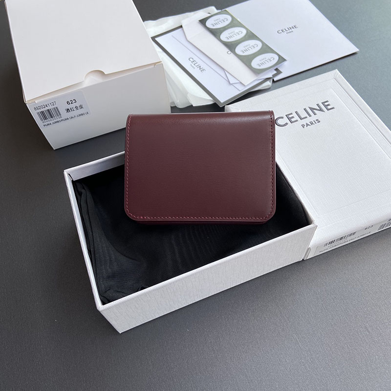 最高級セリーヌスーパーコピー セリーヌ財布コピー コンパクトウォレット トリオンフ 10K623DPV.28LB ライトバーガンディ セリーヌ 財布 人気ランキング - 画像 (9)