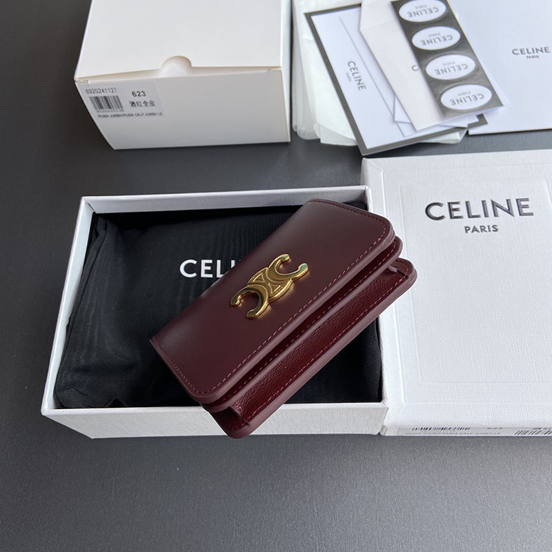 最高級セリーヌスーパーコピー セリーヌ財布コピー コンパクトウォレット トリオンフ 10K623DPV.28LB ライトバーガンディ セリーヌ 財布 人気ランキング - 画像 (7)