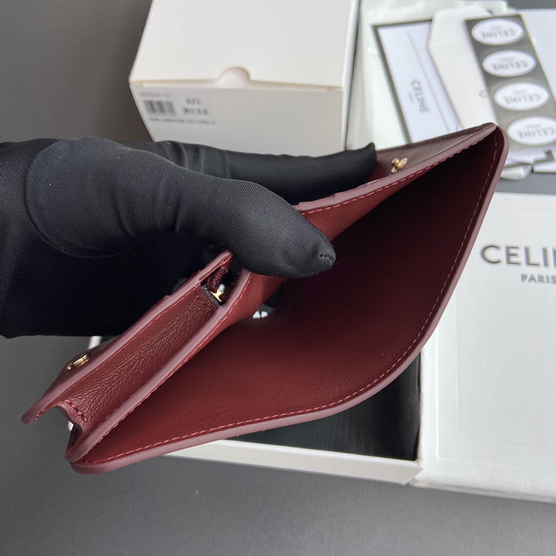 最高級セリーヌスーパーコピー セリーヌ財布コピー コンパクトウォレット トリオンフ 10K623DPV.28LB ライトバーガンディ セリーヌ 財布 人気ランキング - 画像 (3)