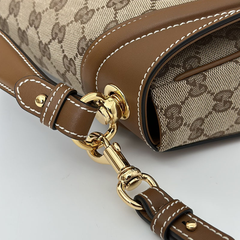 グッチ バッグ 人気 GUCCI ブロンディ スモール トップハンドルバッグ 815714 HAAKG 9755 ベージュ&ブラウン グッチブロンディ アウトレット - 画像 (5)