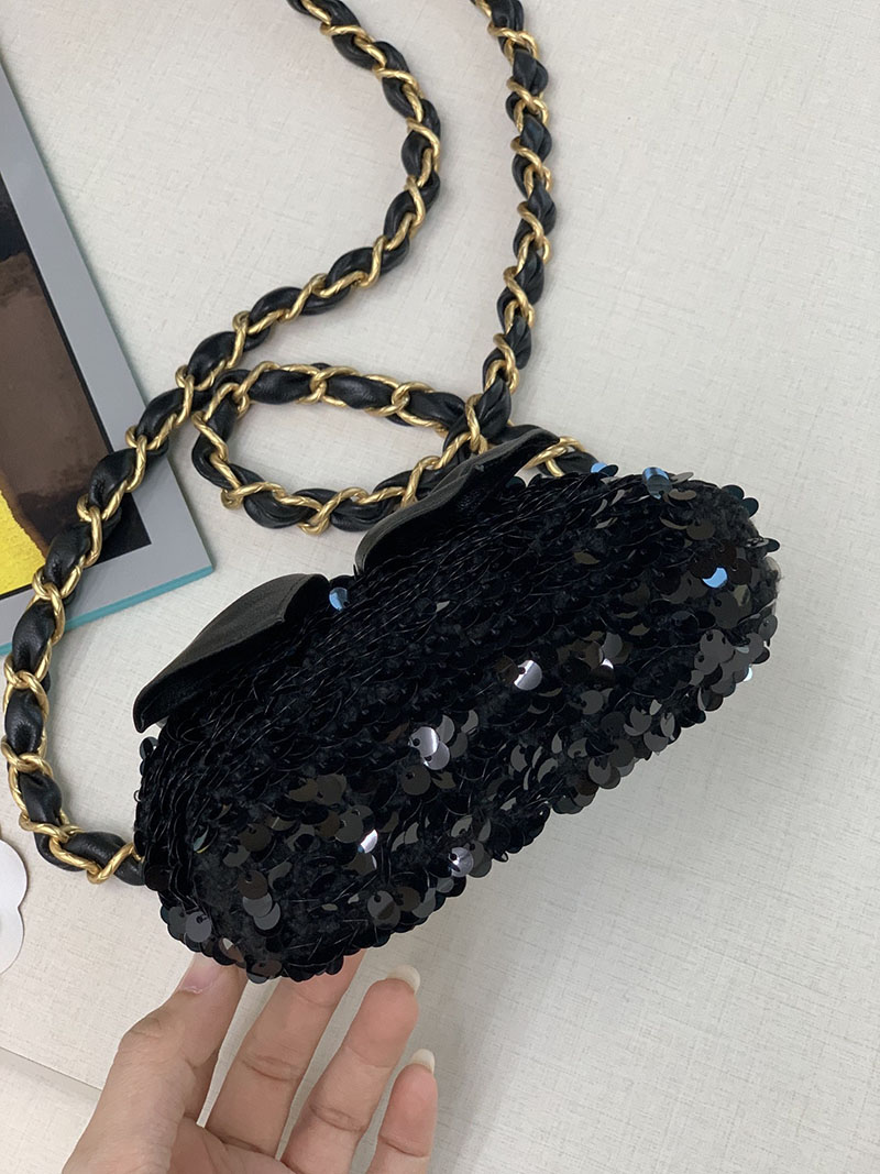 シャネル 新作バッグ 超N品 CHANEL メティエダール スパンコール クラッ ツイード & スパンコール AP4028 B17019 94305 - 画像 (5)