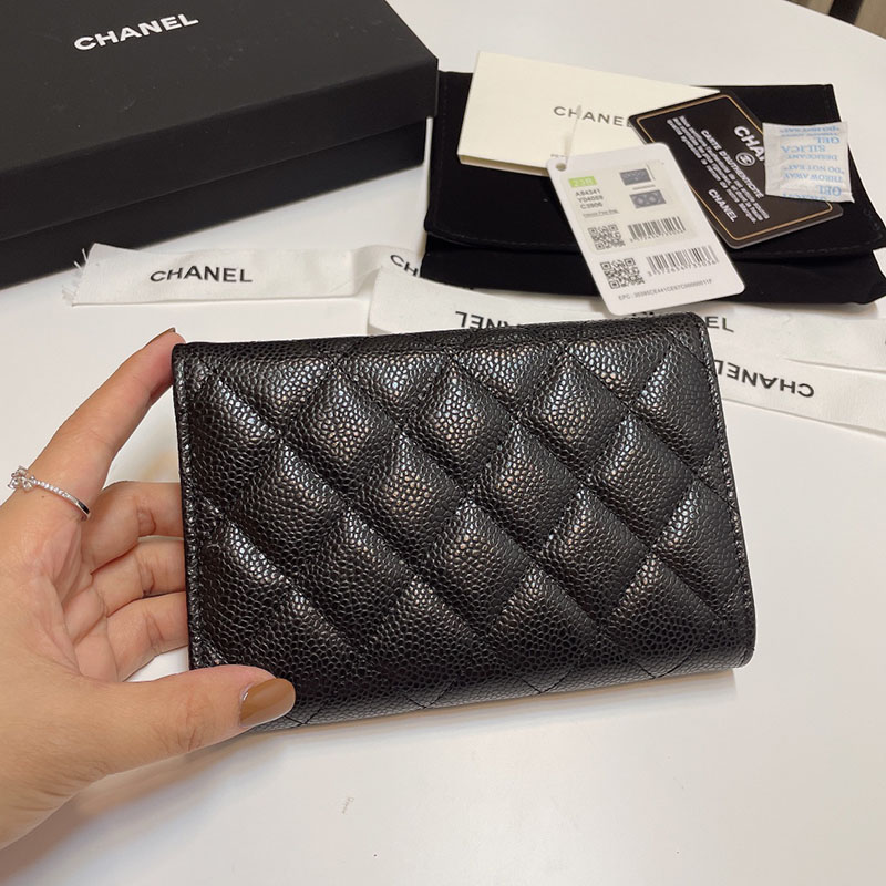 シャネルで人気の財布 CHANEL レディース MATELASSE マトラッセ ミディアム ココマーク メタルロゴ AP0232 Y01864 C3906 - 画像 (8)