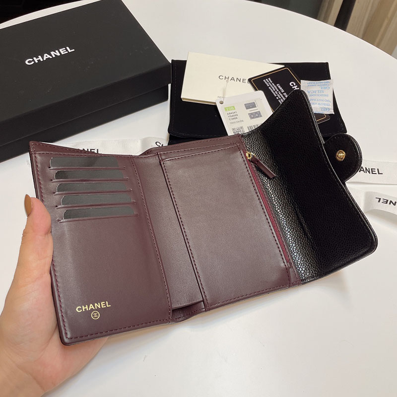 シャネルで人気の財布 CHANEL レディース MATELASSE マトラッセ ミディアム ココマーク メタルロゴ AP0232 Y01864 C3906 - 画像 (4)