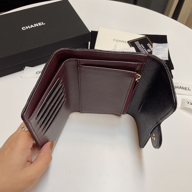 シャネルで人気の財布 CHANEL レディース MATELASSE マトラッセ ミディアム ココマーク メタルロゴ AP0232 Y01864 C3906 - 画像 (3)