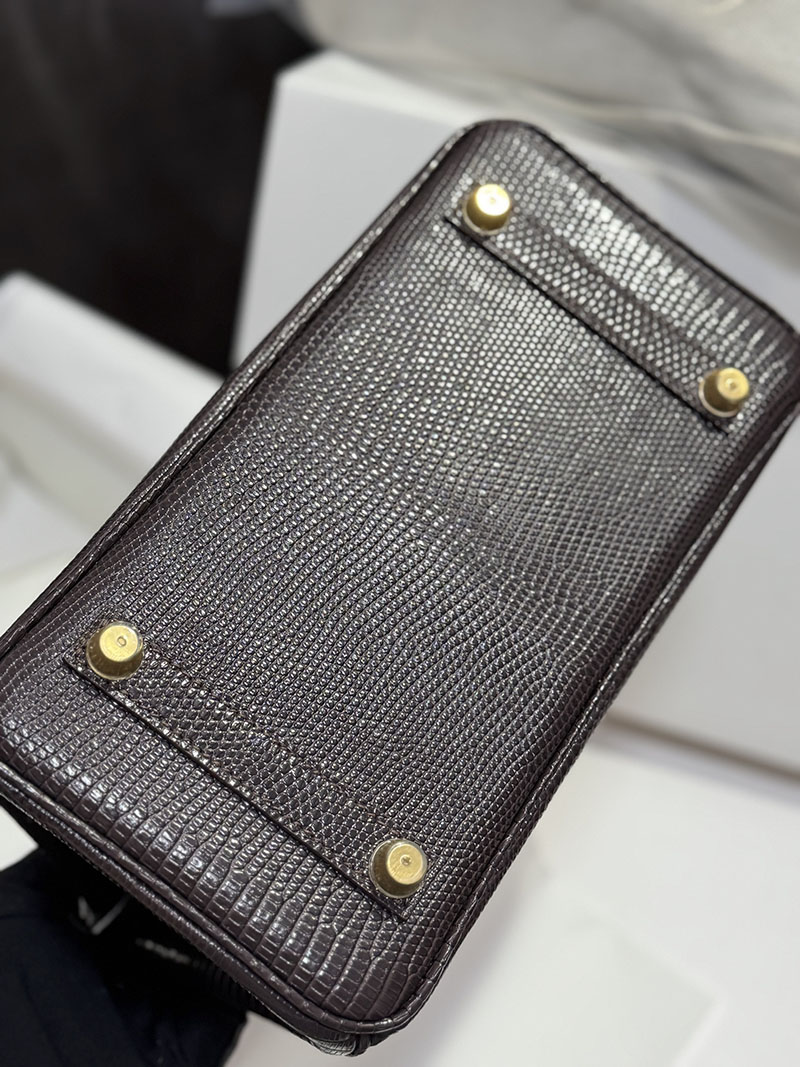 エルメス HERMES バーキン25 エベンヌ リザード ゴールド金具 2520763 バーキン リザード 定価 - 画像 (6)