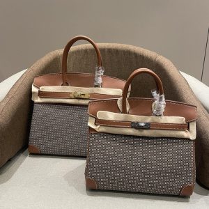 バーキン風バッグ 本革