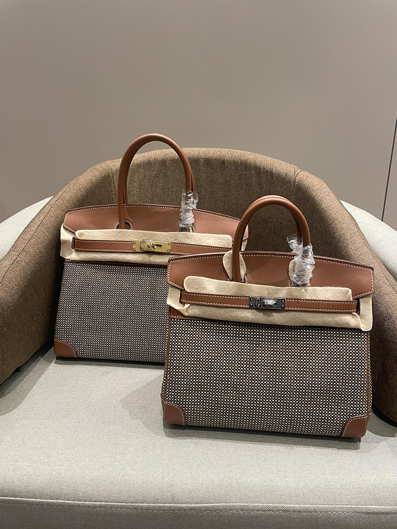 バーキン風バッグ 本革