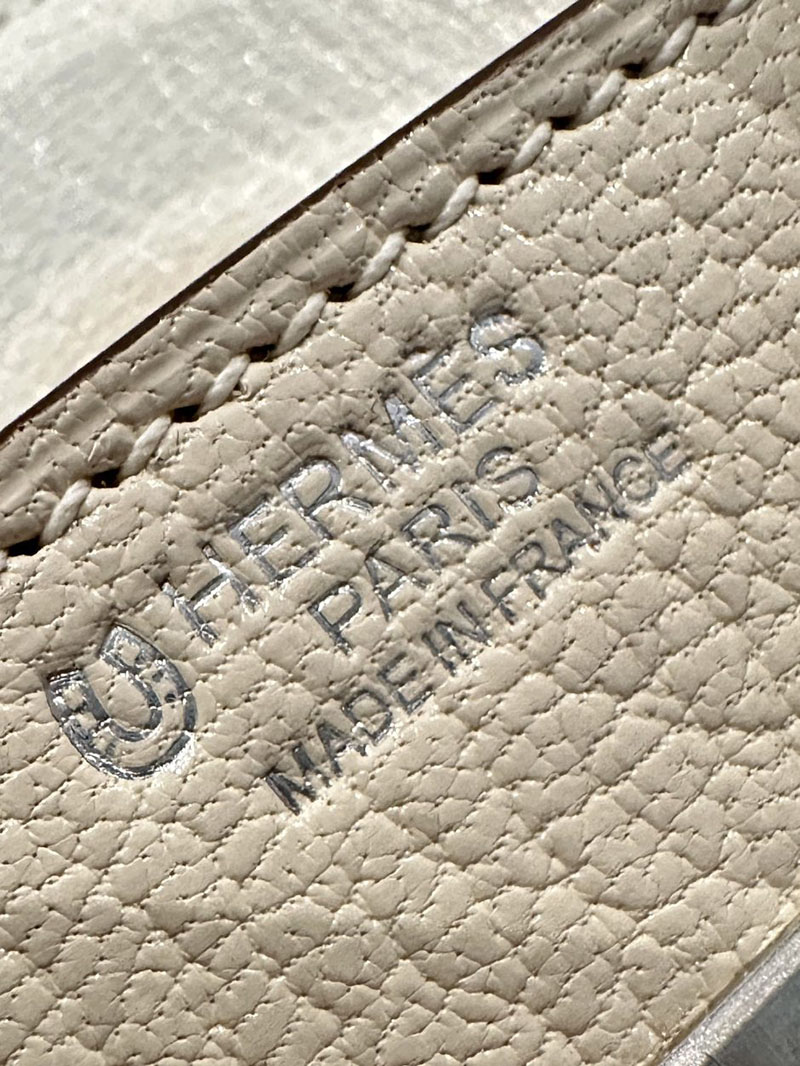 エルメス アウトレット 店舗 HERMES バーキン25 ナタ/ブルーブリュム シェブルミゾル シルバー金具 2520844 エルメスバーキン専門店 - 画像 (5)