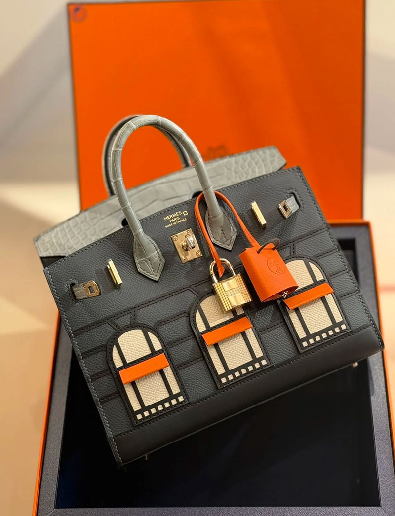 並行輸入品 HERMES バーキン 20 セリエ フォーブル グリミスティ