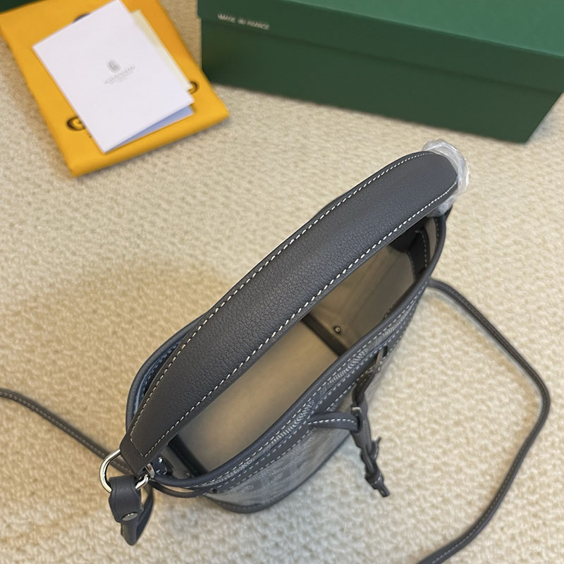 ゴヤールスーパーコピー プチ・フロ・ミニバッグ PEFLOTMINTY51CL51P グレー 超N品 ゴヤール バッグ 定価 - 画像 (4)