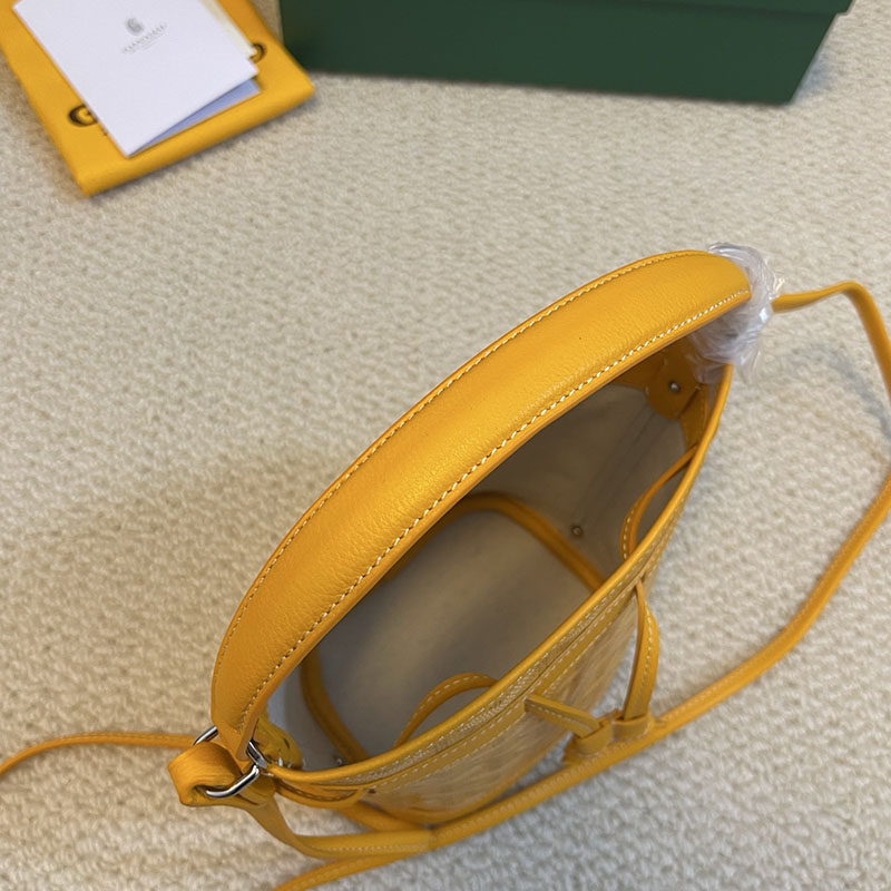 ゴヤールスーパーコピー プチ・フロ・ミニバッグ PEFLOTMINTY08CL08P イエロー 超N品 ゴヤール バッグ 定価 - 画像 (4)