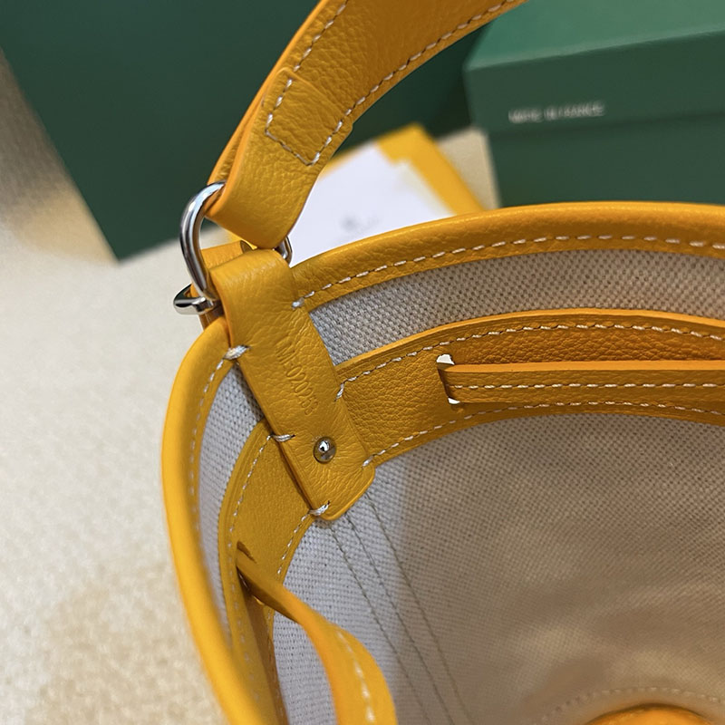 ゴヤールスーパーコピー プチ・フロ・ミニバッグ PEFLOTMINTY08CL08P イエロー 超N品 ゴヤール バッグ 定価 - 画像 (2)