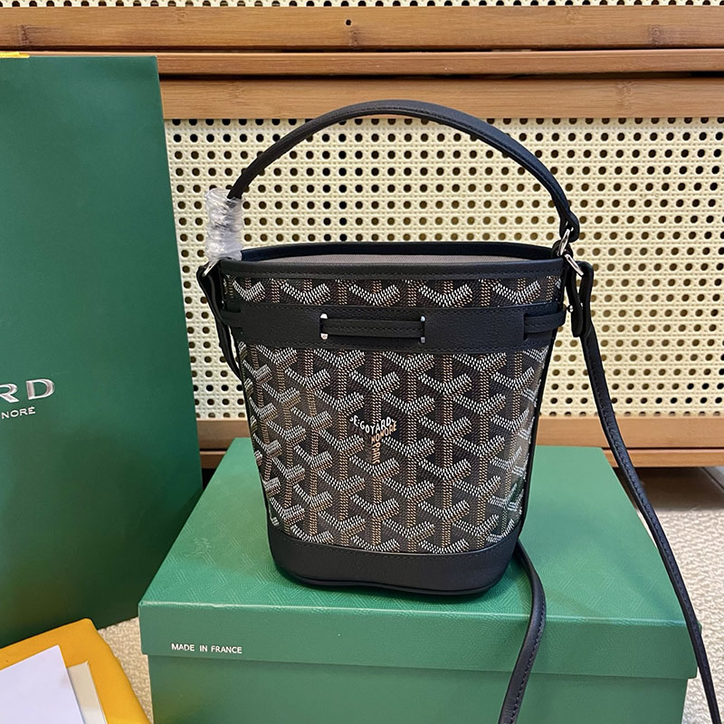 ゴヤールスーパーコピー プチ・フロ・ミニバッグ PEFLOTMINTY01CL01P ブラック 超N品 ゴヤール バッグ 定価 - 画像 (8)