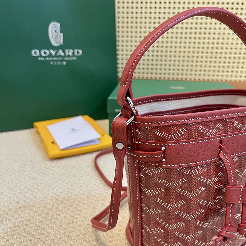 ゴヤールスーパーコピー プチ・フロ・ミニバッグ PEFLOTMINTY10CL10P レッド 超N品 ゴヤール アンジュ ミニ 定価 - 画像 (6)