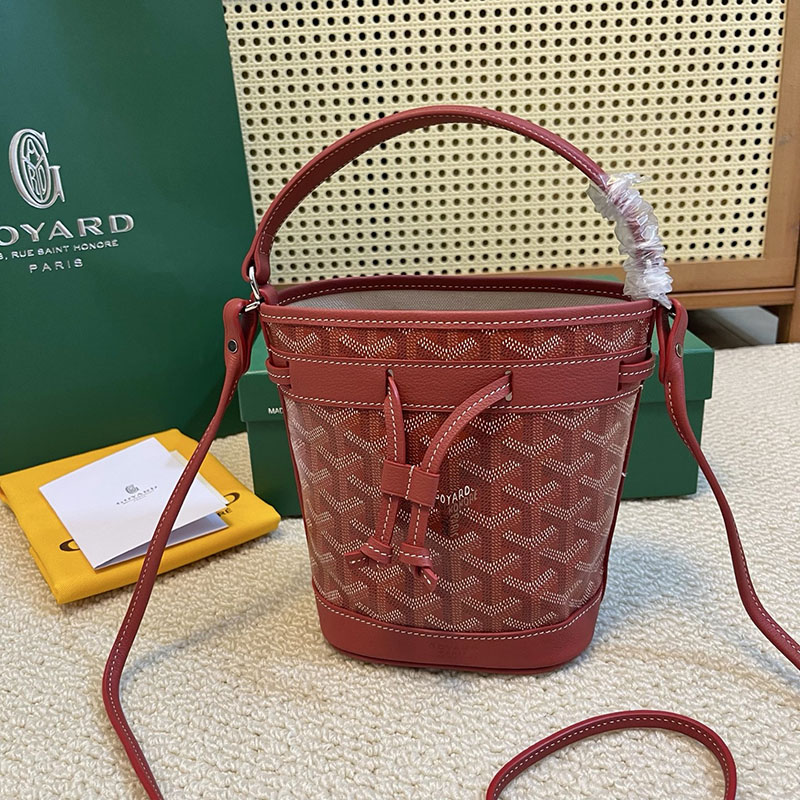 ゴヤールスーパーコピー プチ・フロ・ミニバッグ PEFLOTMINTY10CL10P レッド 超N品 ゴヤール アンジュ ミニ 定価 - 画像 (5)