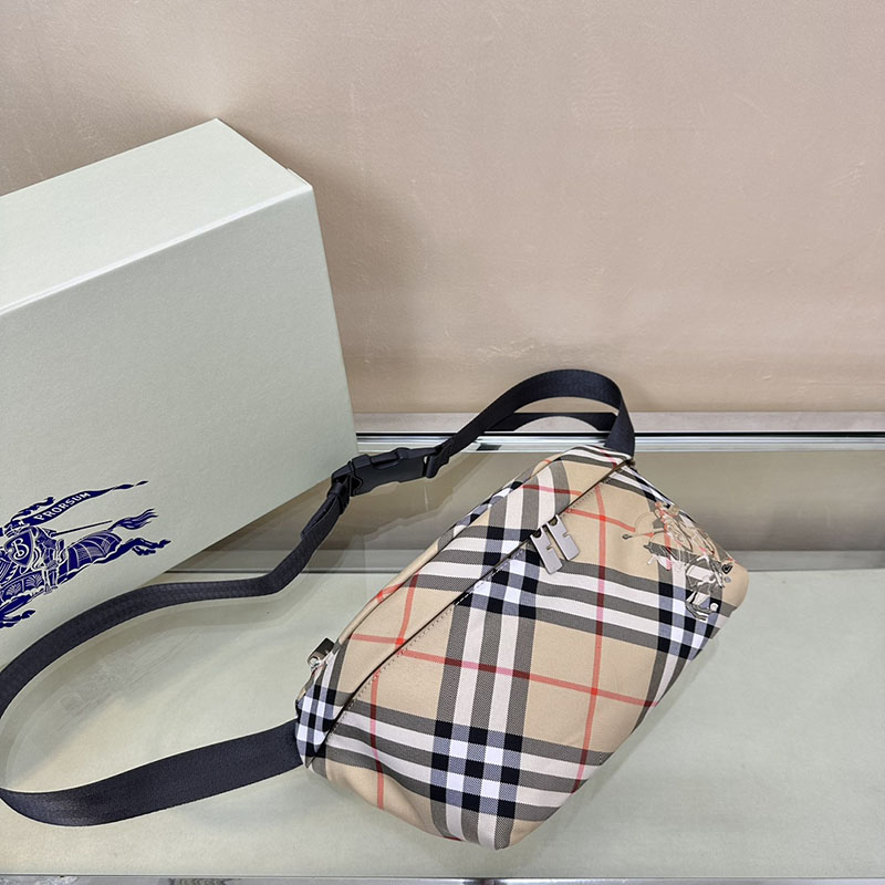 Burberry バーバリー チェック ベルトバッグ 80917801 サンド 超N品 バーバリー ソニーベルトバッグ - 画像 (2)