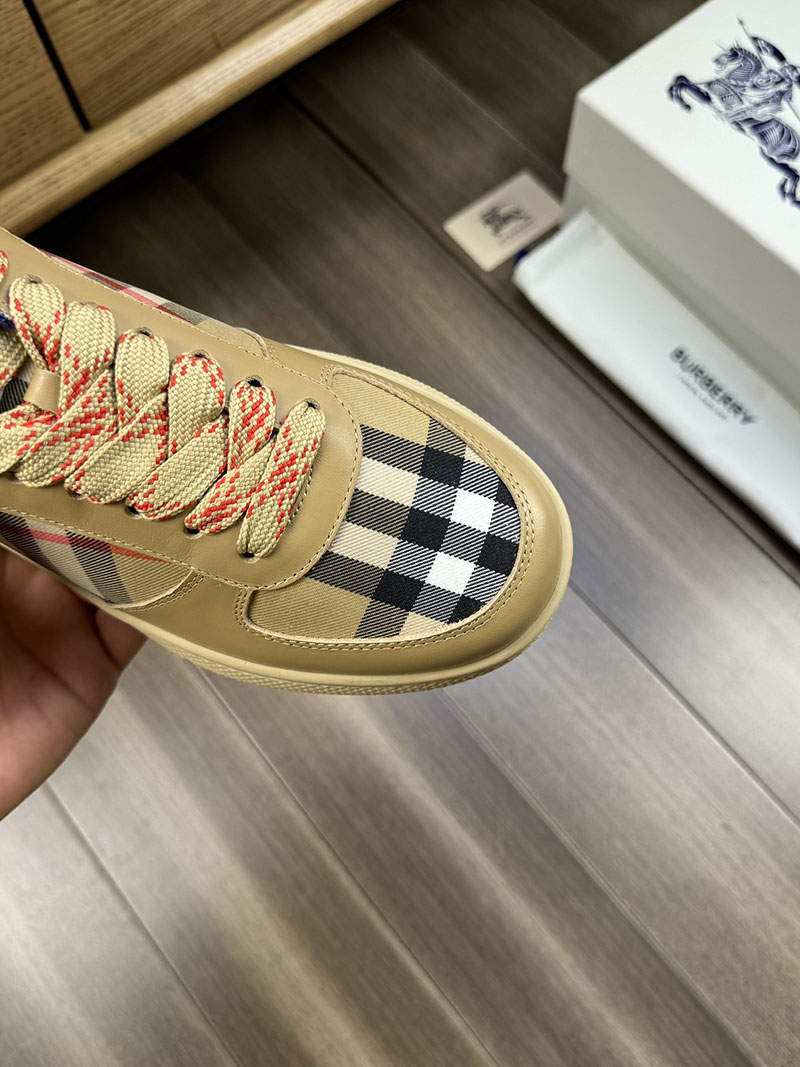 最高級バーバリースーパーコピー バーバリースニーカーコピー チェック テラススニーカー 80952761 N品 バーバリー スニーカー メンズ - 画像 (5)