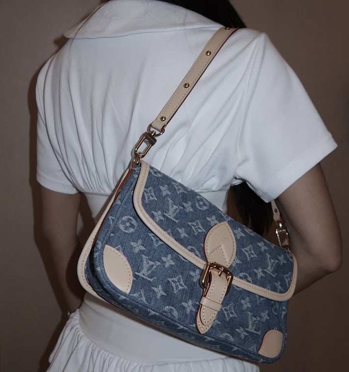 ルイヴィトン デニム バッグ