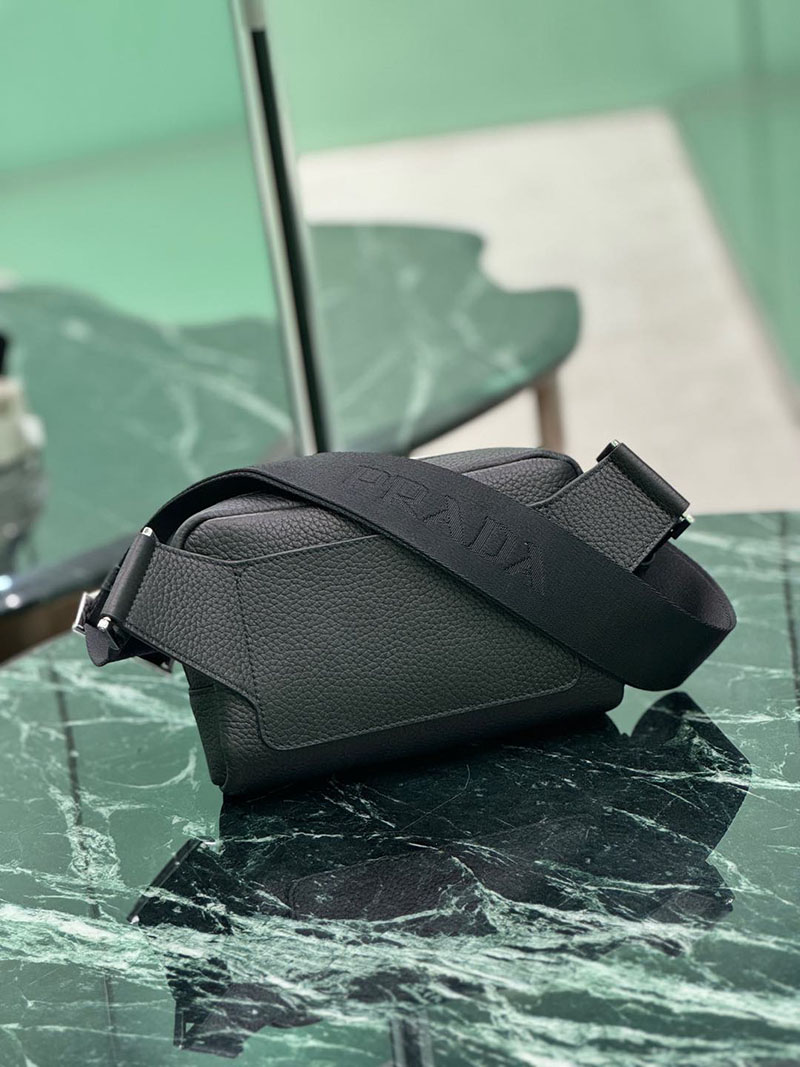 プラダ アウトレット PRADA ヴィッテロダイノレザー ショルダーバッグ 2VH184_2BBE_F0002_V_OOO ブラック H品 プラダ ボディバッグ 人気 - 画像 (7)