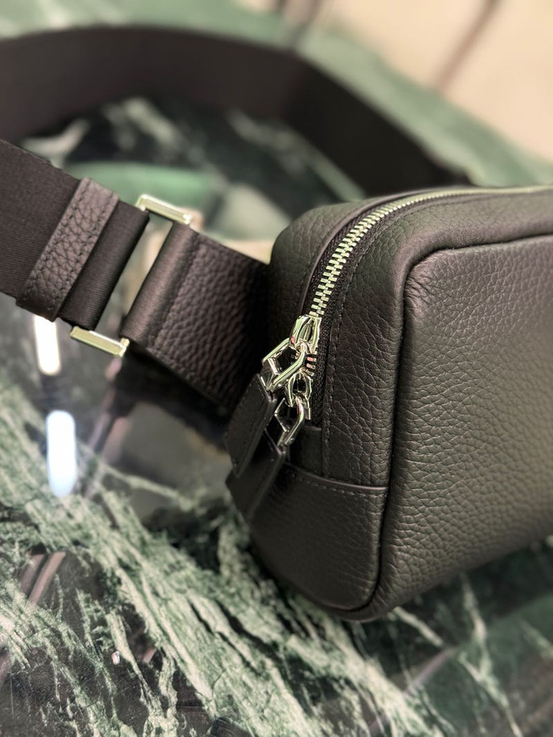 プラダ アウトレット PRADA ヴィッテロダイノレザー ショルダーバッグ 2VH184_2BBE_F0002_V_OOO ブラック H品 プラダ ボディバッグ 人気 - 画像 (5)