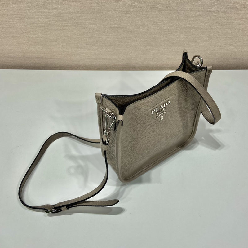 プラダ アウトレット PRADA ヴィッテロダイノソフトレザー ミニショルダーバッグ 1BH191_2DKV_F0572_V_3OO ベージュ H品 プラダ 斜めがけバッグ レディース - 画像 (9)