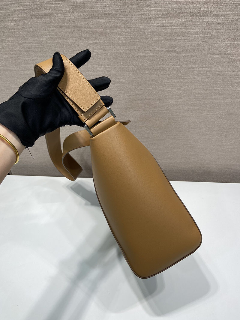 プラダ アウトレット PRADA ソフトグレインレザー ショルダーバッグ 2VH177_2CYS_F03BH_V_OOO キャメル H品 プラダ バッグ 人気 - 画像 (6)