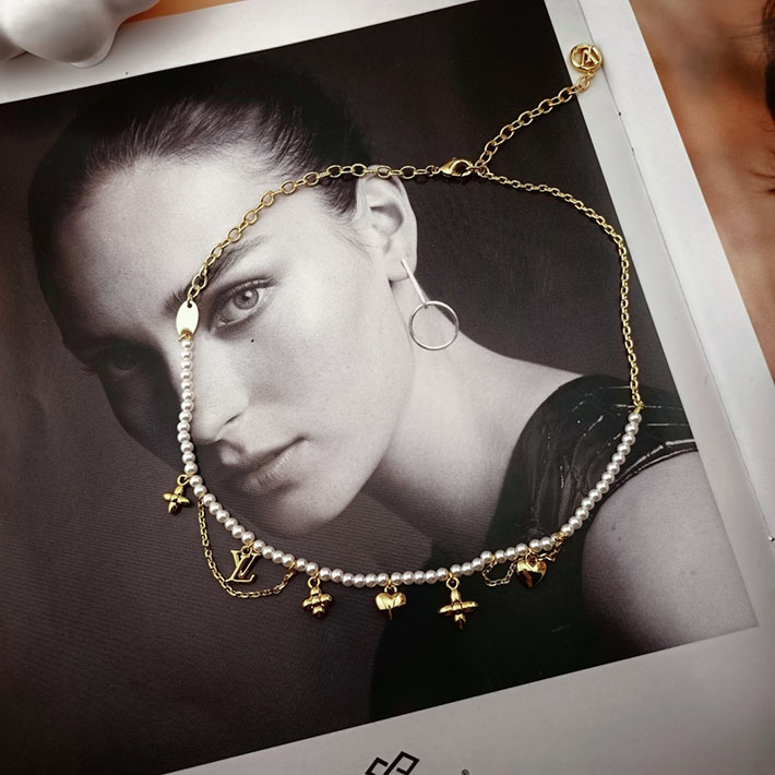 最高級ルイヴィトンスーパーコピー ルイヴィトンネックレスコピー ネックレス・ブルーミング パール M02388 N品 ルイヴィトン ネックレス 人気 - 画像 (4)