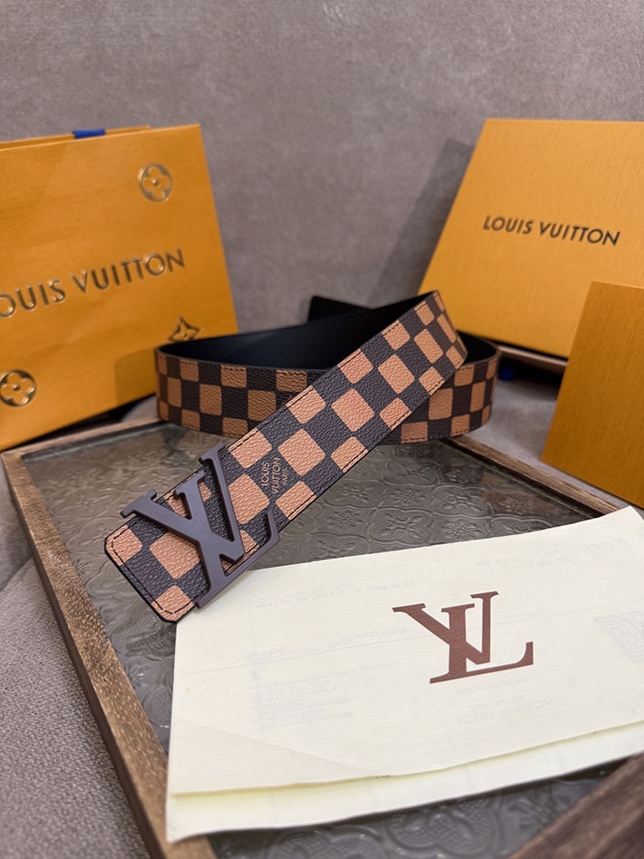 最高級ルイヴィトンスーパーコピー ルイヴィトンベルトコピー ベルト・LV フラワー ダミエ フレンドシップ 40MM 2522499 N品 ヴィトン ベルト 安い - 画像 (6)