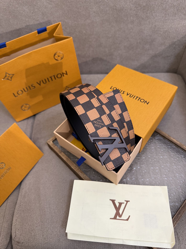 最高級ルイヴィトンスーパーコピー ルイヴィトンベルトコピー ベルト・LV フラワー ダミエ フレンドシップ 40MM 2522499 N品 ヴィトン ベルト 安い - 画像 (2)