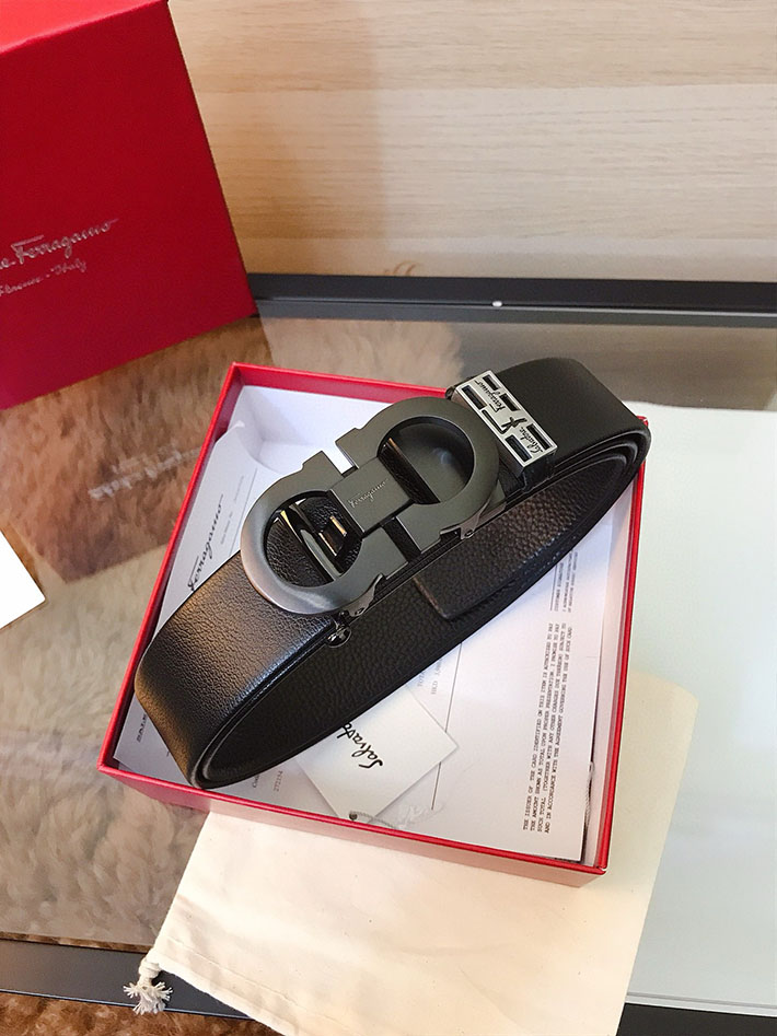 最高級フェラガモスーパーコピー フェラガモベルトコピー サルヴァトーレ ガンチーニ リバーシブル ベルト 2522584 N品 Ferragamo ベルト メンズ - 画像 (6)