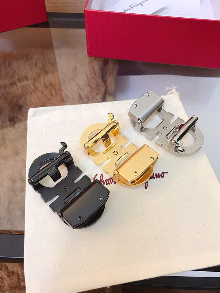 最高級フェラガモスーパーコピー フェラガモベルトコピー サルヴァトーレ ガンチーニ リバーシブル ベルト 2522584 N品 Ferragamo ベルト メンズ - 画像 (3)