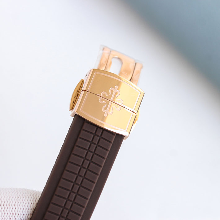 最高級パテックフィリップスーパーコピー アクアノート ルーチェ トラベルタイム 5269/200R-001 マット・ホワイト レディース 腕時計 - 画像 (2)