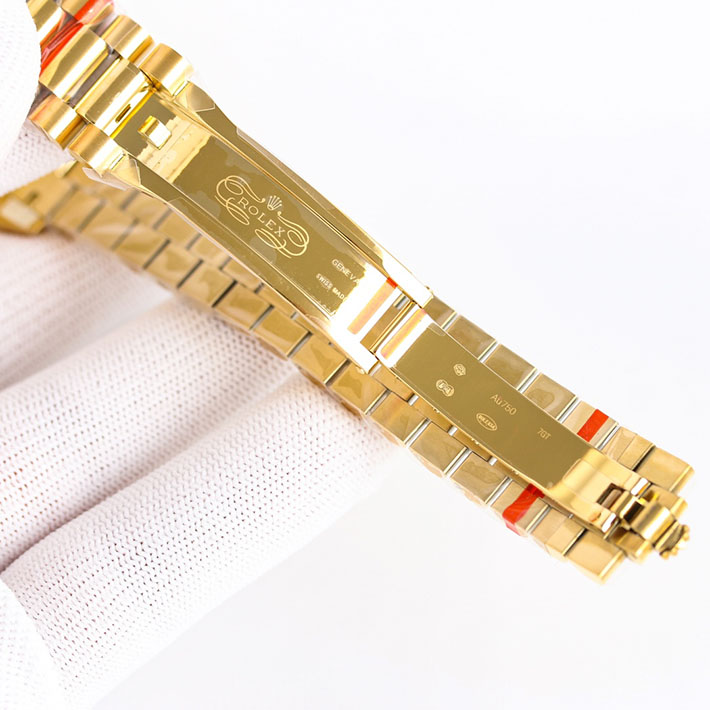 最高級ロレックススーパーコピー ロレックス デイデイト コピー デイデイト 40 228238A ランダムシリアル シャンパン/ダイヤモンド メンズ 腕時計 - 画像 (5)