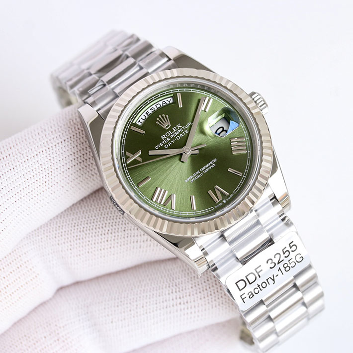 最高級ロレックススーパーコピー ロレックス デイデイト コピー デイデイト 40 228236A アイスブルー/10PB文字盤 新品 腕時計 メンズ - 画像 (7)
