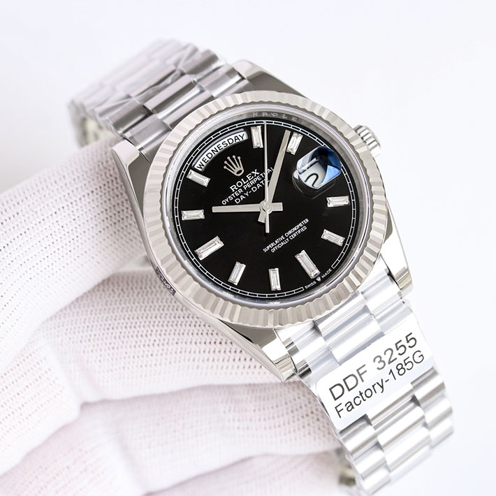 最高級ロレックススーパーコピー ロレックス デイデイト コピー デイデイト 40 228236A アイスブルー/10PB文字盤 新品 腕時計 メンズ - 画像 (5)