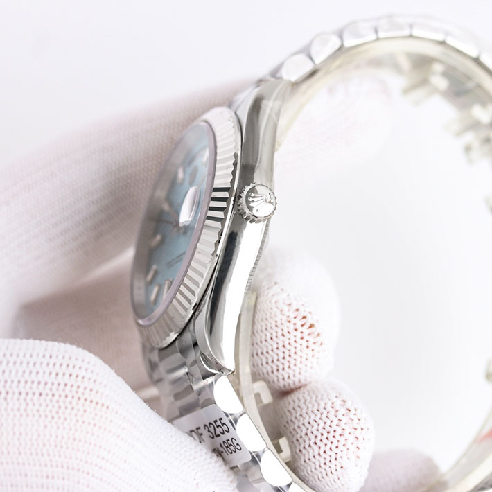 最高級ロレックススーパーコピー ロレックス デイデイト コピー デイデイト 40 228236A アイスブルー/10PB文字盤 新品 腕時計 メンズ - 画像 (4)