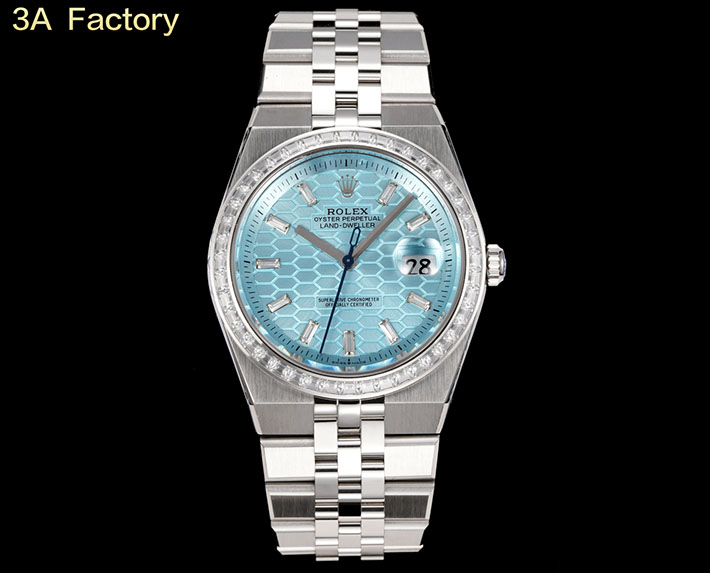 最高級ロレックススーパーコピー ロレックス ランドドゥエラー コピー 40 オイスター オイスタースチール&ホワイトゴールド リファレンス 127334 - 画像 (8)