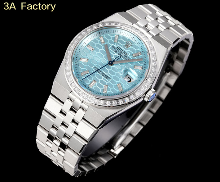 最高級ロレックススーパーコピー ロレックス ランドドゥエラー コピー 40 オイスター オイスタースチール&ホワイトゴールド リファレンス 127334 - 画像 (7)