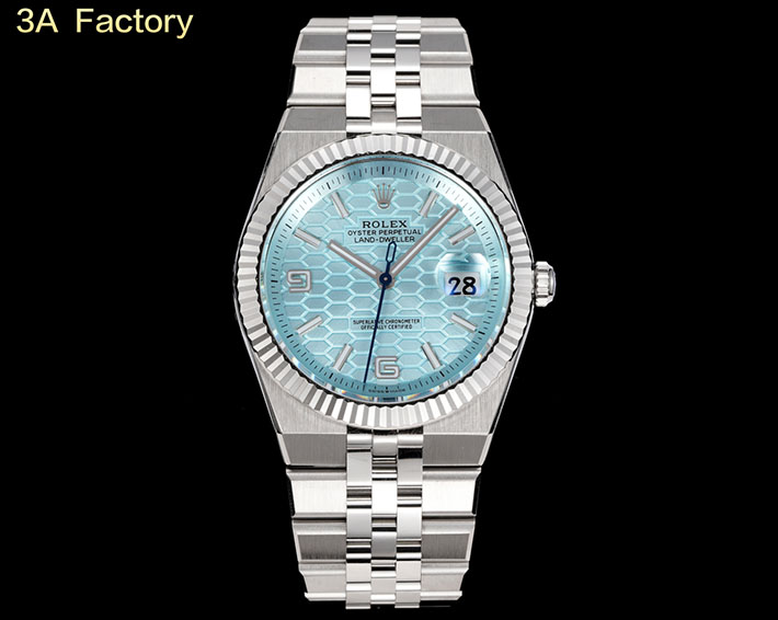 最高級ロレックススーパーコピー ロレックス ランドドゥエラー コピー 40 オイスター オイスタースチール&ホワイトゴールド リファレンス 127334 - 画像 (6)